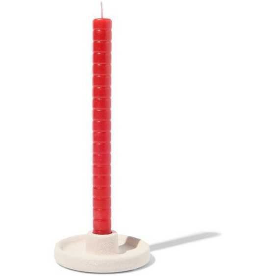 Bougeoir Ø11x3 Blanc Faïence (blanc)