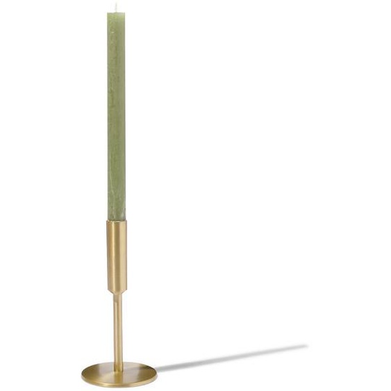 Bougeoir Ø9.3x20 - Métal Doré (doré)