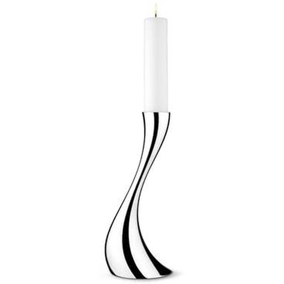 Bougeoirs de sol Cobra - Acier inoxydable poli - petite