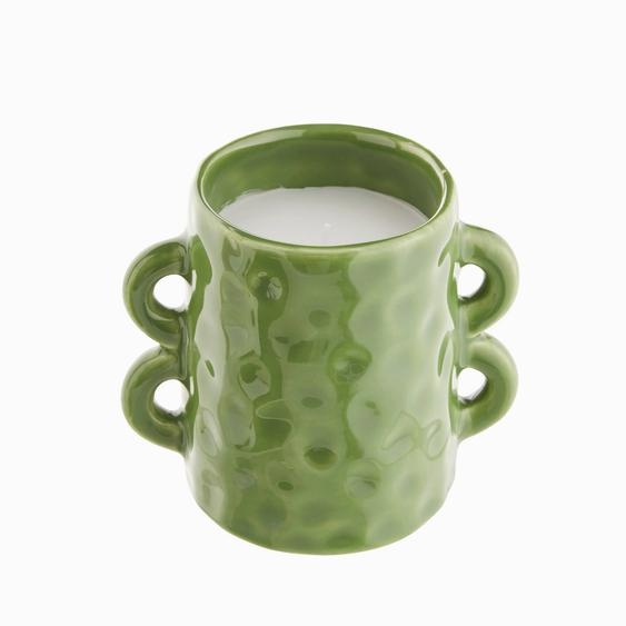 Bougie Céramique Verte -