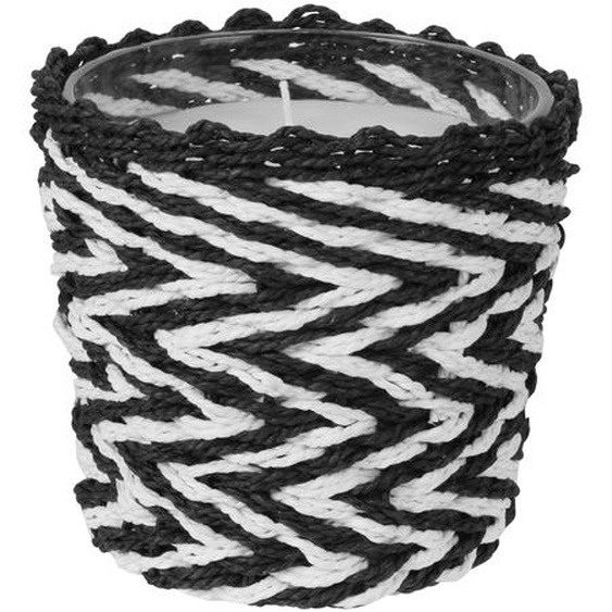 Bougie Parfumée Et Panier Tressé -