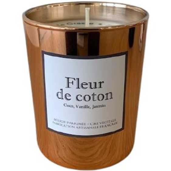 Bougie parfumée Fleur de Coton 40h 180g Floracos