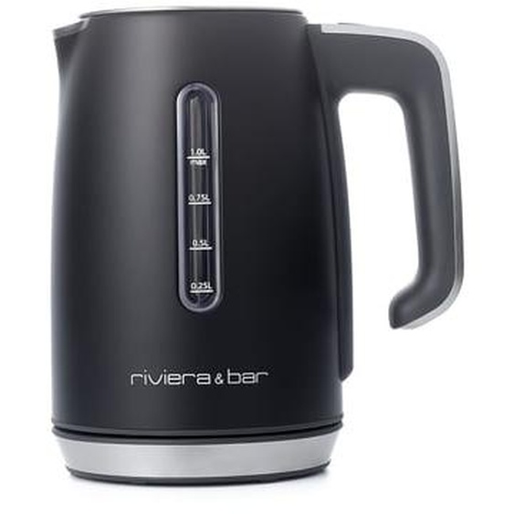 Bouilloire à température réglable INOX TR 1L NOIR BBT729
