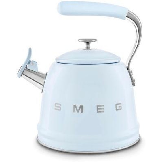 Bouilloire SMEG Sifflante 2.3L Bleu Past