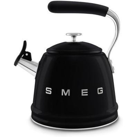 Bouilloire SMEG sifflante 2.3L noir