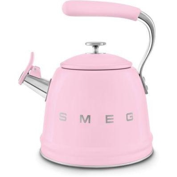Bouilloire SMEG Sifflante 2.3L Rose