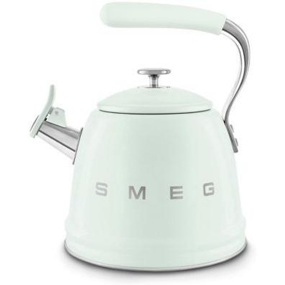 Bouilloire SMEG sifflante 2.3L vert past