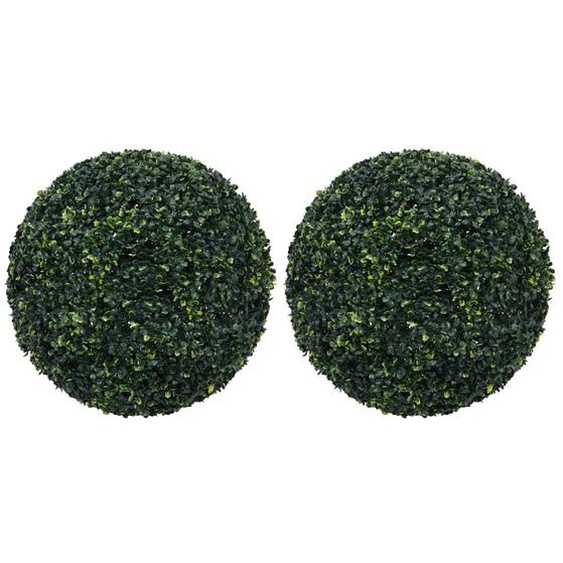 Boules de buis artificielles 2 pcs 52 cm