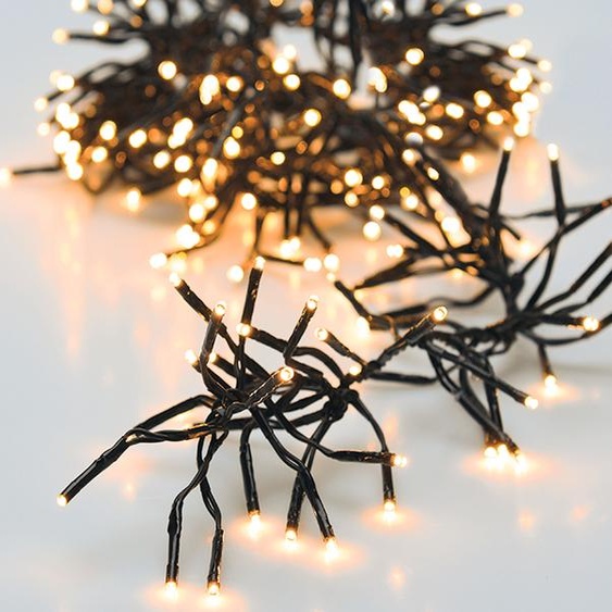 Bouquet lumineux 1512 LED avec minuterie - blanc chaud / 11m