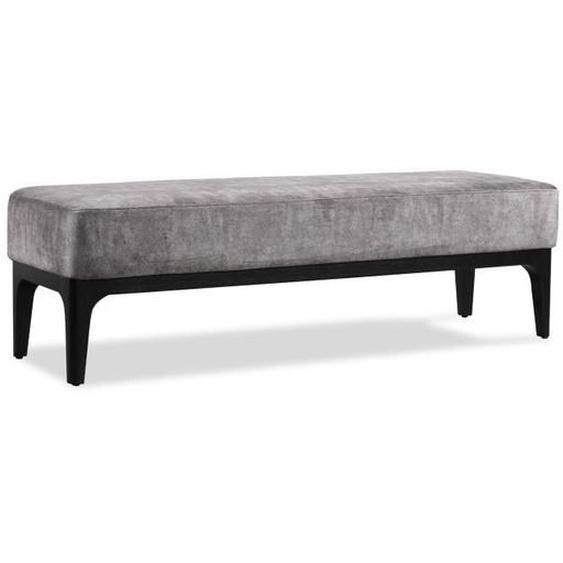 Bout de Lit Tromso Pärumm Banc Rembourré en Tissu Marron - 153x46x46 cm - Classique, Industriel, Contemporain