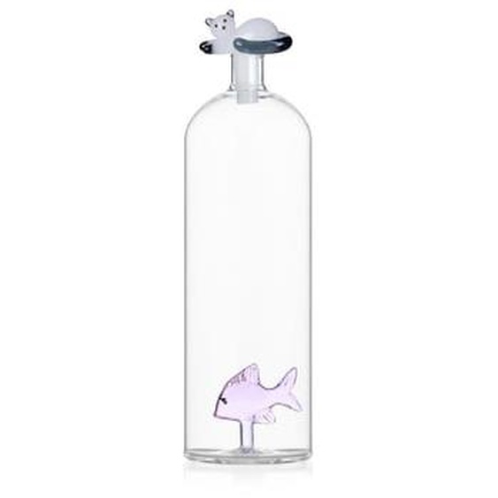 Bouteille avec chat et poisson 1,15 l