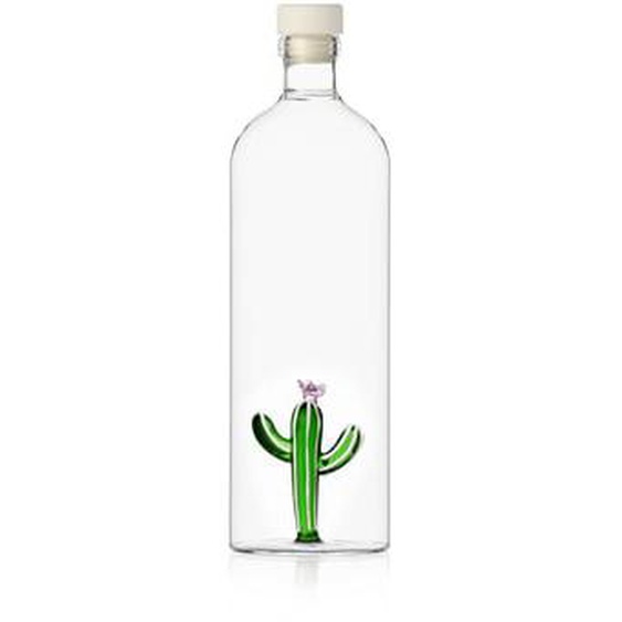 Bouteille Cactus en verre avec bouchon 1,15 l