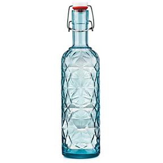 Bouteille en verre 1 L - Transparent - Lot de 6