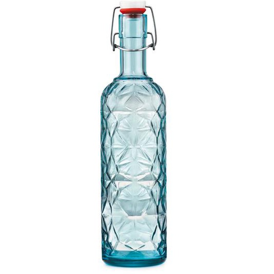 Bouteille en verre 1 L - Transparent - Lot de 6