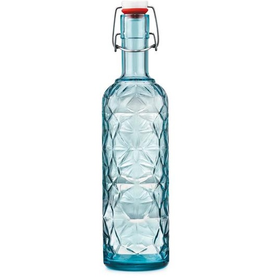 Bouteille en verre 1 L - Transparent - Lot de 6