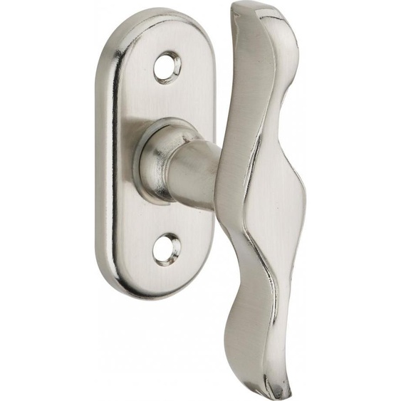 Bouton pour fenêtre Selene, carré 7mm, nickelé satiné - SP