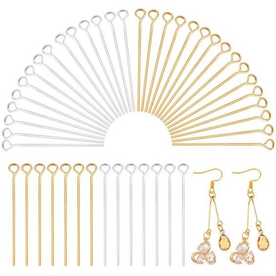 Boutons-oeillets ouverts, diamètre 30 mm, calibre 21, 160 pièces, en acier inoxydable