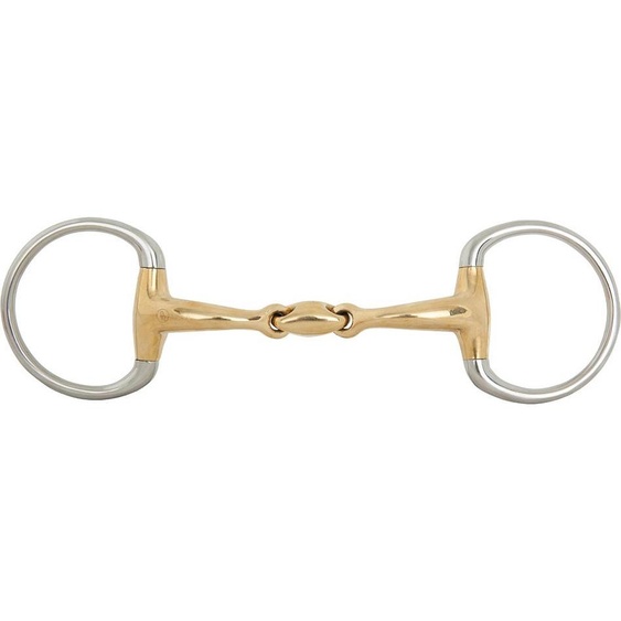 BR Mors de filet à olive 16mm Soft Contact double brisure