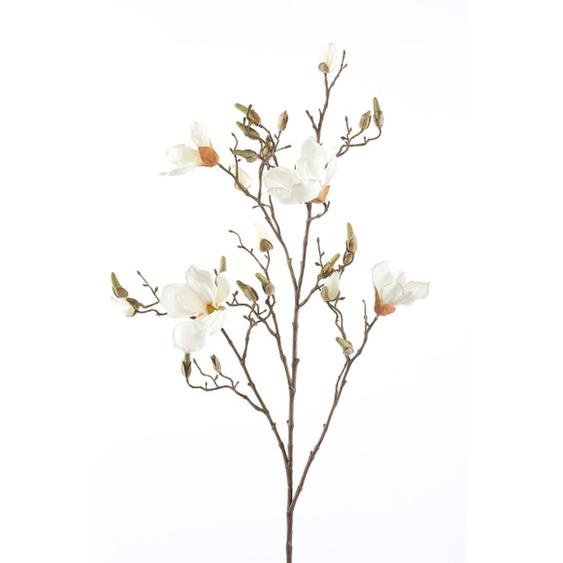 Branche artificielle de magnolia rose crème H105cm