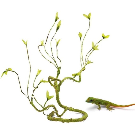 Branche artificielle pour terrarium, 1 mètre, flexible, adaptée aux reptiles, résistante à leau et à la chaleur