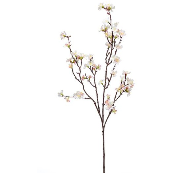 Branche de cerisier rose et crème 95cm