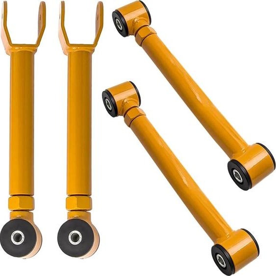 Bras de contrôle réglables, construction en acier durable, amélioration de la géométrie de la suspension, installation facile