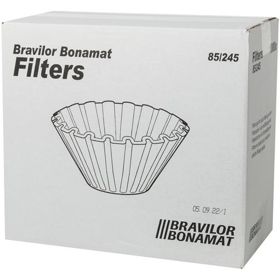 BRAVILOR Boîtes de 1000 filtres en papier Bravilor Blanc