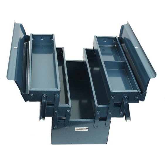 BRDER MANNESMANN Caisse à outils en métal, longueur : 430 mm