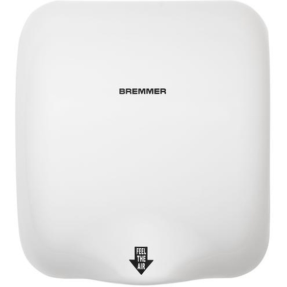 Bremmer Universal Turbo Hand Dryer in White (sèche-mains turbo universel en blanc)