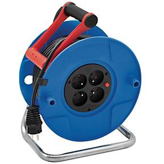 BRENNENSTUHL Enrouleur électrique Standard S Brennenstuhl, 4 prises, câble 30m H05VV-F 3G1,5