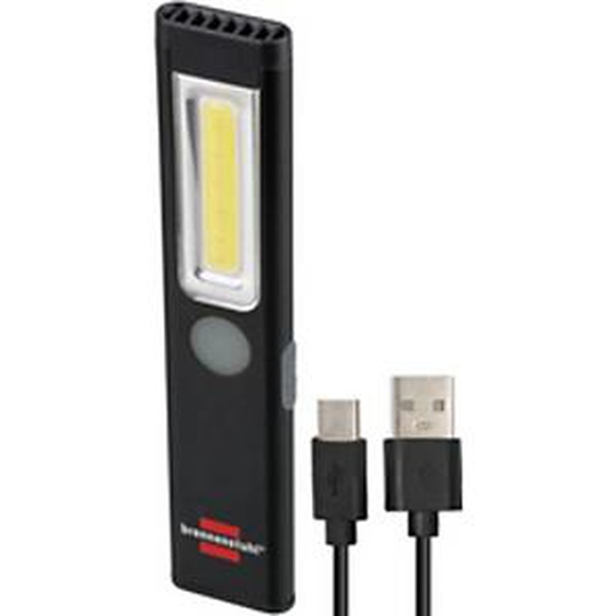 BRENNENSTUHL Lampe de poche LED rechargeable PL 200 AC, noir
