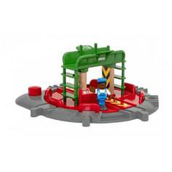 Brio 33476 Plaque tournante et personnage