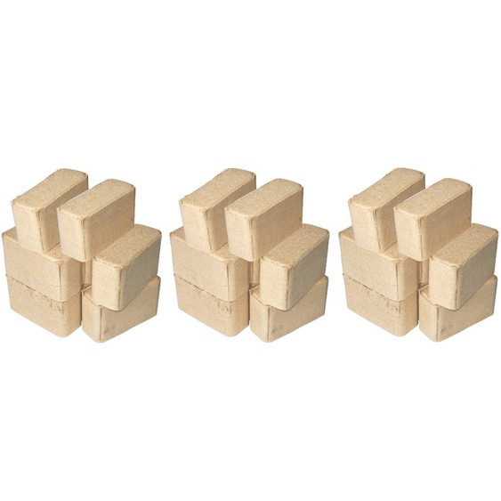 Briquettes de bois 3x 10kg non traitées briquette de cheminée briquette de chauffage bois de chauffage