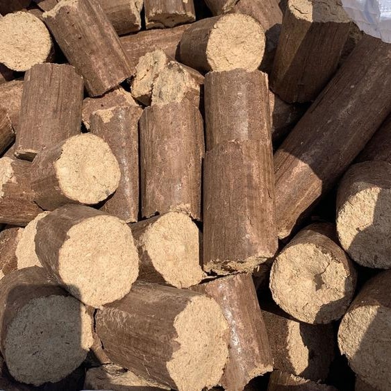 Briquettes de bois de hêtre BURI Pollmeier Bruch 30kg carton Briquettes de bois Bois de chauffage