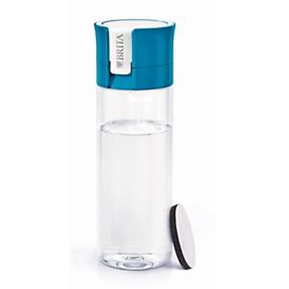 Brita Gourde filtrante 600 ml - 1 filtre inclus - Transparent/Bleu