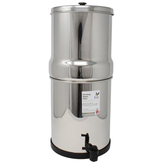 British Berkefeld - 6L purificateur deau à gravité équipé de 2 cartouches ultra stérasyl certifié nsf