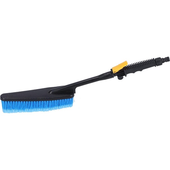 Brosse de nettoyage pour voiture Brosse de lavage à poils souples avec manche détachable pour le nettoyage de la voiture