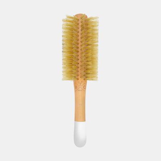 Brosse ronde en bois - Picots 100% sanglier