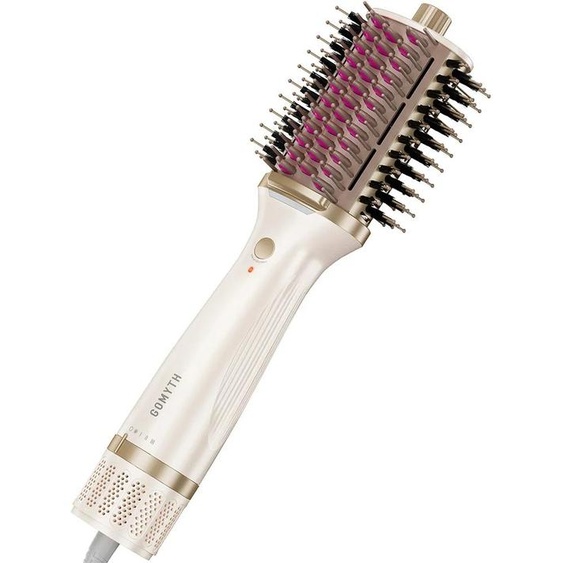 Brosse soufflante 5-en-1 – 1 unité – 1200 W – Ions négatifs – 3 vitesses et 4 réglages de température – Céramique – Convient à tous les types de cheveux