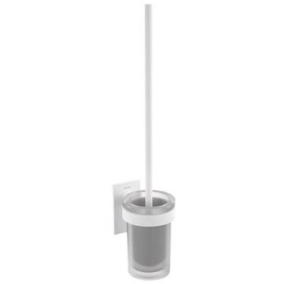 Brosse WC Toilette Porte-Balayette blanc Stick