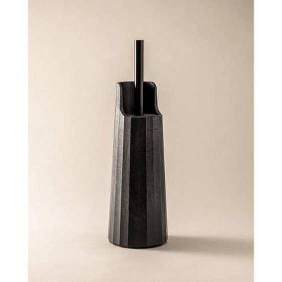 Brosse Wc Toilette Porte-balayette Noir Avenir