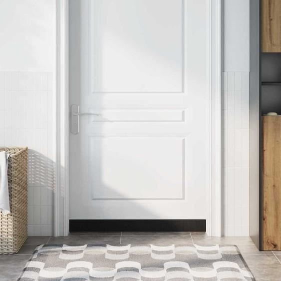 Brosses de porte adhésives 12 pcs Blanc 100 cm