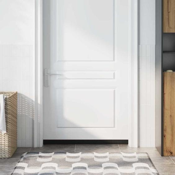 Brosses de porte adhésives 2 pcs Marron 100 cm