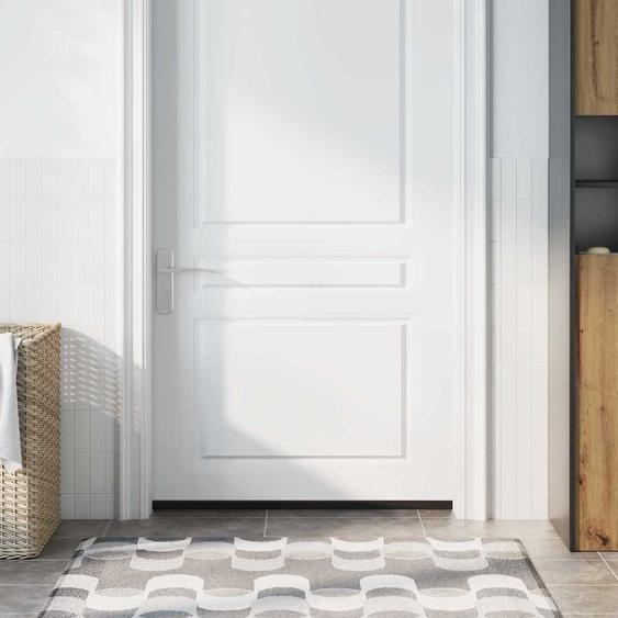 Brosses de porte adhésives 6 pcs Marron 100 cm