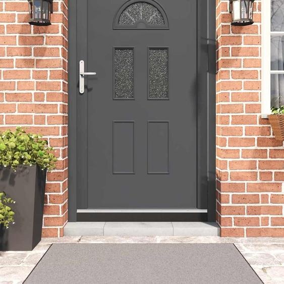 Brosses détanchéité pour porte à visser 12 pcs Argent 100 cm