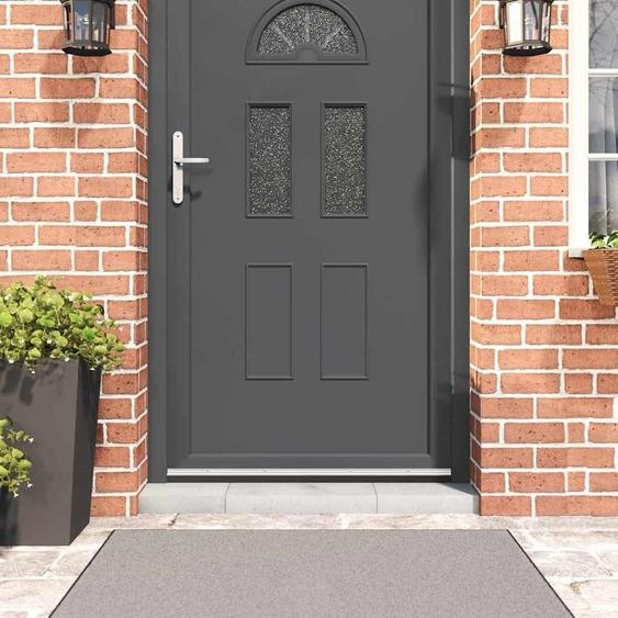 Brosses détanchéité pour porte à visser 12 pcs Argent 100 cm