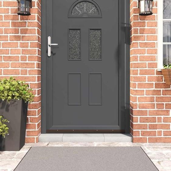 Brosses détanchéité pour porte à visser 12 pcs Marron 100 cm