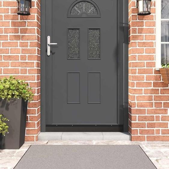 Brosses détanchéité pour porte à visser 12 pcs Noir 100 cm