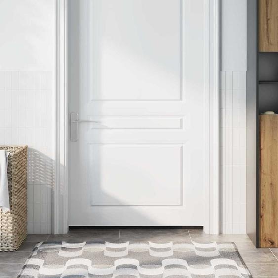 Brosses détanchéité pour porte à visser 6 pcs Blanc 100 cm