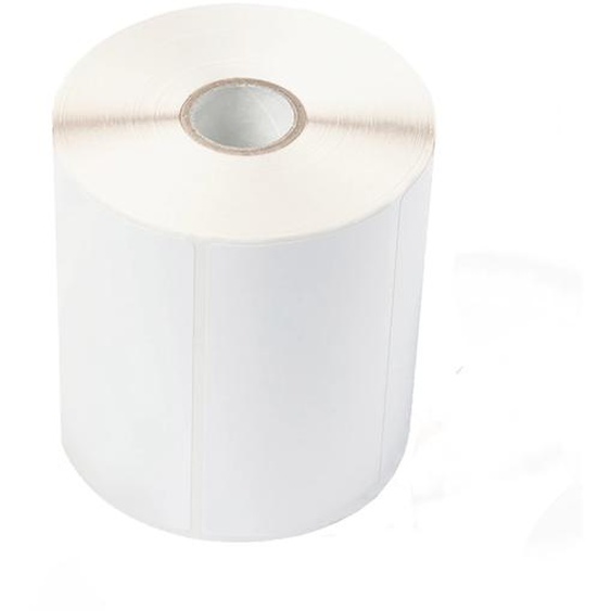 Brother BCS-1J074102-121 - Rouleau détiquettes prédécoupées couchées (Par lot de 6), Blanc, Étiquette découpée, Transfert thermique, TD-4420TN, TD-45
